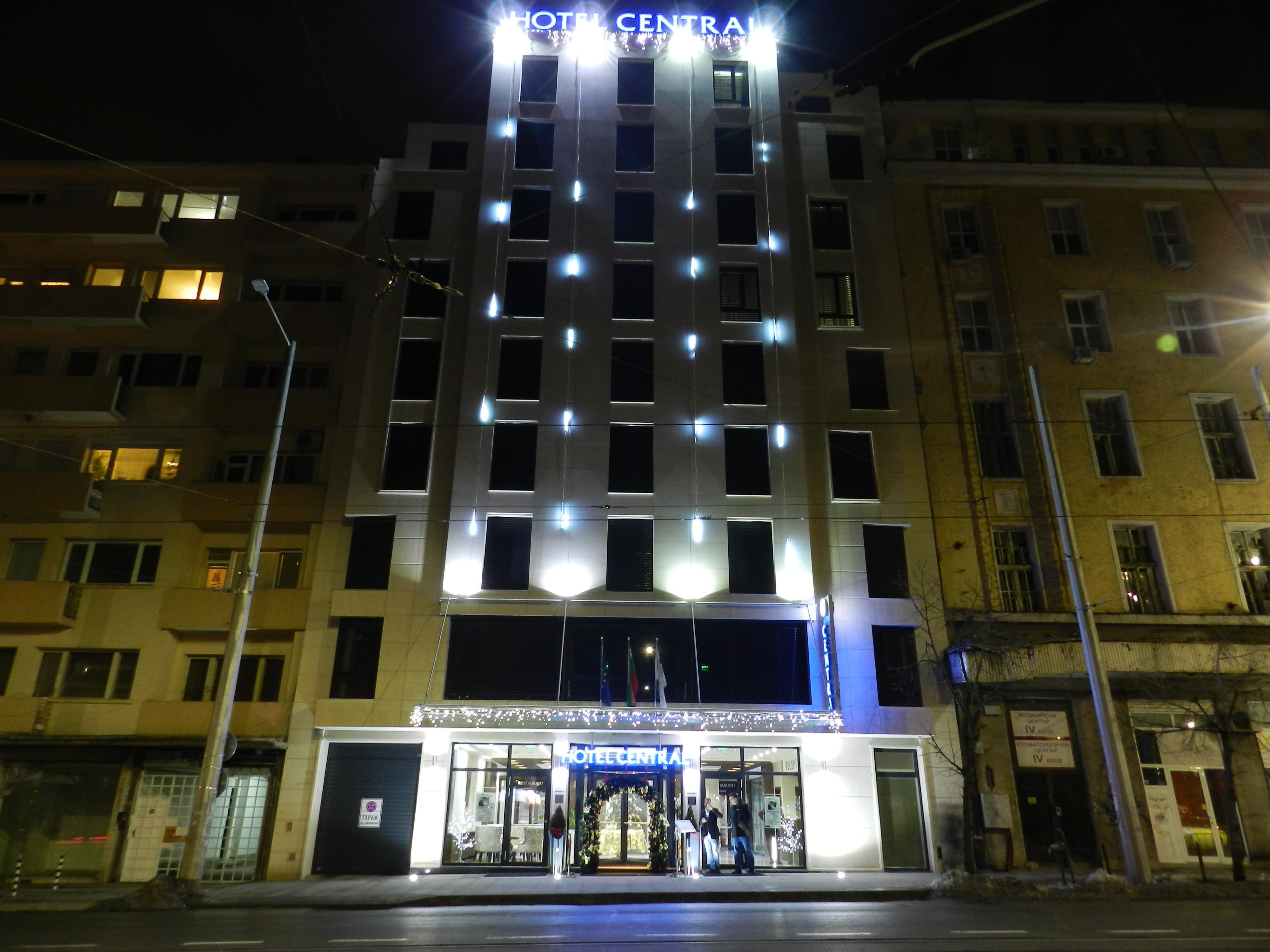 Central Hotel Sofía Exterior foto